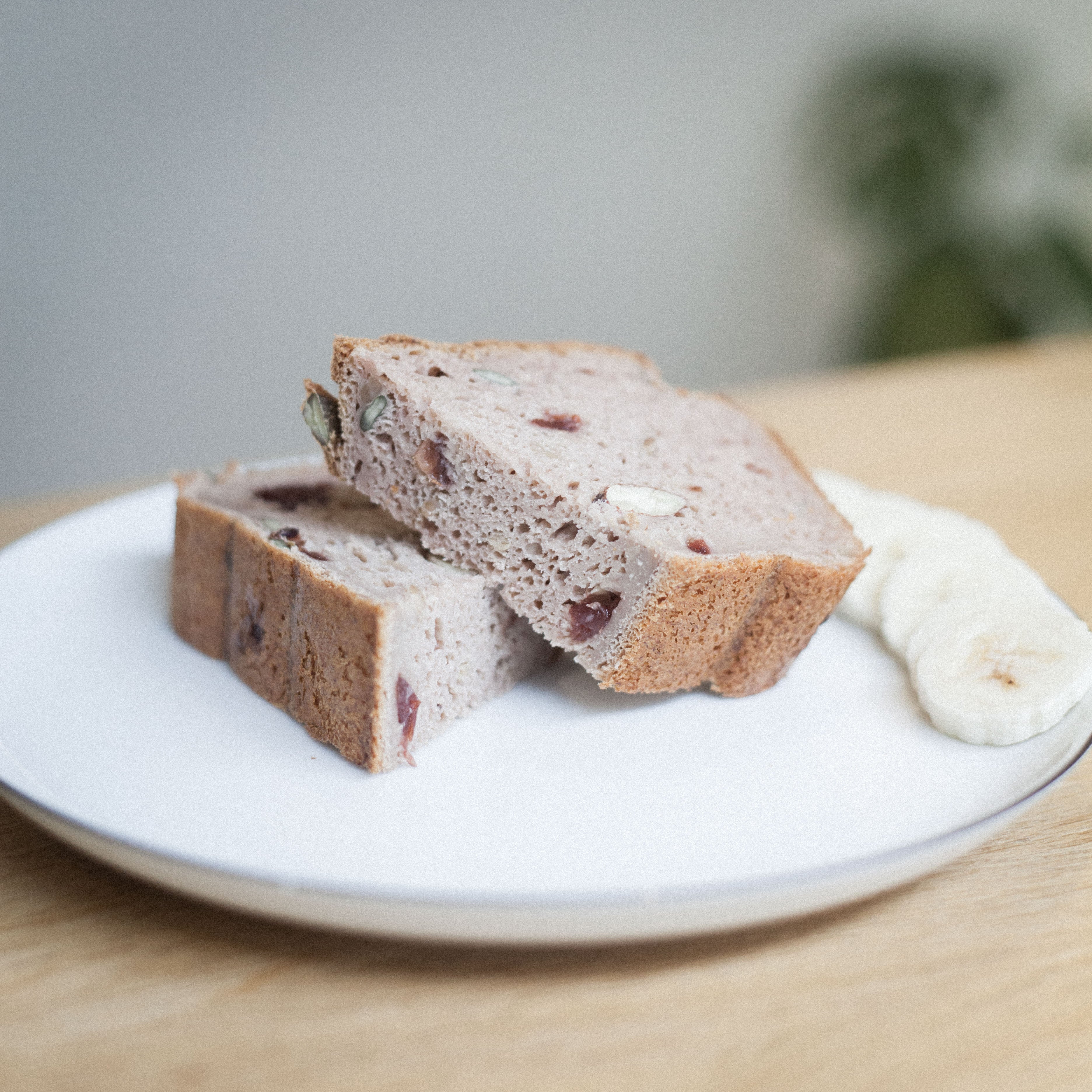 Bananenbrot Walnüsse/Mandeln/Cashews/Kokosraspeln